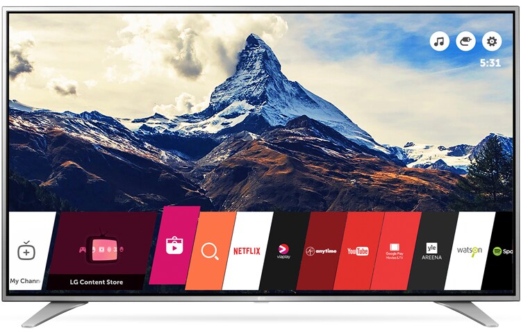 LG UHD TV 60'', 60UH650V, thumbnail 4